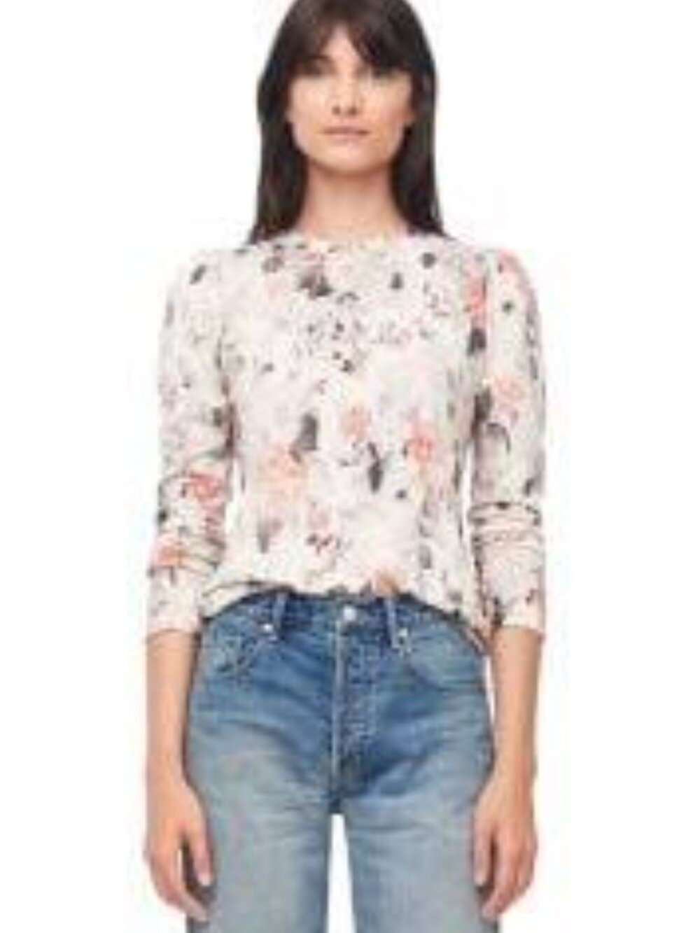 Rebecca Taylor Floral Top Size Small EUC